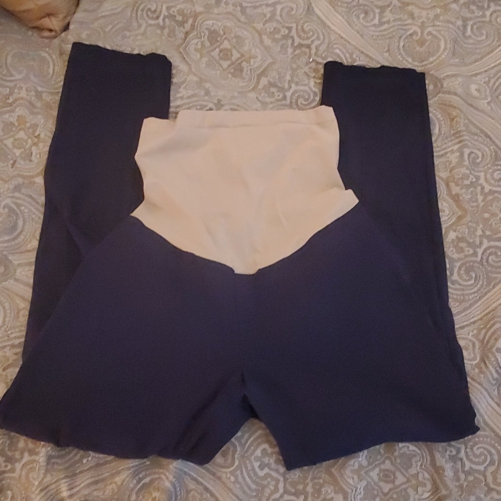 Navy Maternity Pant-XL
